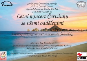 Letní koncert Červánku